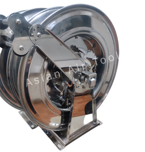 Dual Stand Stainless Steel Hose Reel